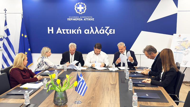 Ανάπλαση της πλατείας Μαγούλας από την Περιφέρεια