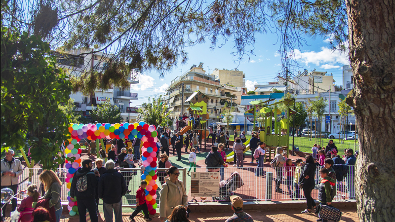 Έτοιμη η νέα πλατεία Δημοκρατίας στη Νίκαια